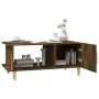 Mesa de centro madera contrachapada roble ahumado 90x50x40 cm de , Mesas de centro - Ref: Foro24-817543, Precio: 49,13 €, Des...