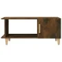 Mesa de centro madera contrachapada roble ahumado 90x50x40 cm de , Mesas de centro - Ref: Foro24-817543, Precio: 49,13 €, Des...