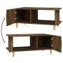 Mesa de centro madera contrachapada roble ahumado 90x50x40 cm de , Mesas de centro - Ref: Foro24-817543, Precio: 49,13 €, Des...