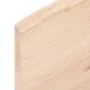 Tablero de mesa madera maciza roble borde natural 100x50x2 cm by , Table tops - Ref: Foro24-363884, Price: 65,85 €, Discount: %