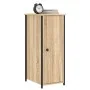 Mesita de noche madera de ingeniería roble Sonoma 32x42x80 cm by , Nightstands - Ref: Foro24-825965, Price: 51,63 €, Discount: %