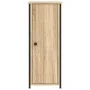 Mesita de noche madera de ingeniería roble Sonoma 32x42x80 cm by , Nightstands - Ref: Foro24-825965, Price: 51,63 €, Discount: %