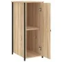 Mesita de noche madera de ingeniería roble Sonoma 32x42x80 cm by , Nightstands - Ref: Foro24-825965, Price: 51,63 €, Discount: %