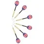 Diana profesional de sisal con 6 dardos y borde de , Juegos de dardos - Ref: Foro24-91460, Precio: 105,11 €, Descuento: %