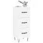 Aparador madera de ingeniería blanco 34,5x34x90 cm de , Aparadores - Ref: Foro24-828596, Precio: 66,55 €, Descuento: %