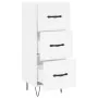 Aparador madera de ingeniería blanco 34,5x34x90 cm de , Aparadores - Ref: Foro24-828596, Precio: 66,55 €, Descuento: %