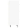 Aparador madera de ingeniería blanco 34,5x34x90 cm de , Aparadores - Ref: Foro24-828596, Precio: 66,55 €, Descuento: %