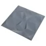 Paneles de pared 3D 12 unidades gris diamante 3 m² 50x50 cm by , Wall covering - Ref: Foro24-340589, Price: 53,83 €, Discount: %