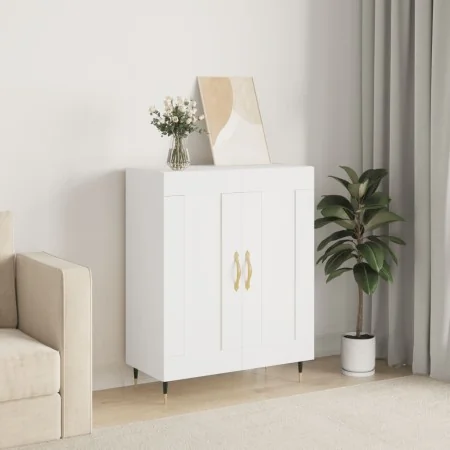 Aparador de madera de ingeniería blanco 69,5x34x90 cm de , Aparadores - Ref: Foro24-830172, Precio: 81,60 €, Descuento: %