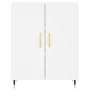 Aparador de madera de ingeniería blanco 69,5x34x90 cm de , Aparadores - Ref: Foro24-830172, Precio: 81,60 €, Descuento: %