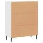 Aparador de madera de ingeniería blanco 69,5x34x90 cm de , Aparadores - Ref: Foro24-827740, Precio: 92,86 €, Descuento: %