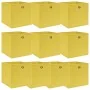 Cajas de almacenaje 10 uds tela amarillo 32x32x32 cm von , Aufbewahrungskörbe - Ref: Foro24-288367, Preis: 50,80 €, Rabatt: %