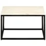 Mesa de centro piedra real textura de mármol blanco 60x60x35 cm de , Mesas de centro - Ref: Foro24-286439, Precio: 87,51 €, D...