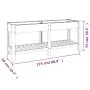 Arriate de jardín con estante WPC gris 175x50x75 cm by , Pots and planters - Ref: Foro24-362572, Price: 198,65 €, Discount: %
