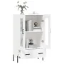 Aparador alto madera de ingeniería blanco 69,5x31x115 cm von , Sideboards - Ref: Foro24-828308, Preis: 96,57 €, Rabatt: %