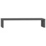 Soporte de monitor madera maciza de pino gris 50x27x10 cm by , Computer bases and risers - Ref: Foro24-813946, Price: 25,70 €...