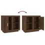 Aparador color marrón roble 80x40x75 cm by , Sideboards - Ref: Foro24-817239, Price: 85,51 €, Discount: %