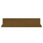 Estantes de pared 2 uds madera de pino marrón miel 50x11x9 cm by , Shelves and shelves - Ref: Foro24-823602, Price: 18,83 €, ...