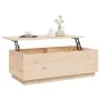 Mesa de centro de madera maciza de pino 100x50x35 cm de , Mesas de centro - Ref: Foro24-813420, Precio: 129,51 €, Descuento: %