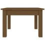 Mesa de centro madera maciza de pino marrón miel 45x45x30 cm by , Coffee table - Ref: Foro24-814227, Price: 35,02 €, Discount: %