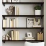 Estante de pared madera roble tratada marrón oscuro 80x30x2 cm by , Shelves and shelves - Ref: Foro24-363782, Price: 34,06 €,...