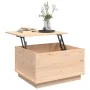 Mesa de centro de madera maciza de pino 60x50x35 cm by , Coffee table - Ref: Foro24-813415, Price: 68,22 €, Discount: %