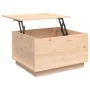 Mesa de centro de madera maciza de pino 60x50x35 cm by , Coffee table - Ref: Foro24-813415, Price: 68,22 €, Discount: %