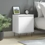 Mesita de noche madera de ingeniería blancp 40x30x50 cm by , Nightstands - Ref: Foro24-826828, Price: 36,60 €, Discount: %