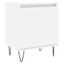 Mesita de noche madera de ingeniería blancp 40x30x50 cm by , Nightstands - Ref: Foro24-826828, Price: 36,60 €, Discount: %