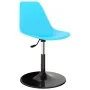 Sillas de comedor giratorias 2 unidades PP azul de , Sillas de comedor - Ref: Foro24-324193, Precio: 86,58 €, Descuento: %