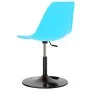 Sillas de comedor giratorias 2 unidades PP azul de , Sillas de comedor - Ref: Foro24-324193, Precio: 86,58 €, Descuento: %