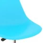 Sillas de comedor giratorias 2 unidades PP azul de , Sillas de comedor - Ref: Foro24-324193, Precio: 86,58 €, Descuento: %
