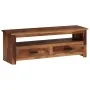 Mueble de TV de madera maciza 118x30x40 cm by , TV Furniture - Ref: Foro24-247715, Price: 243,42 €, Discount: %