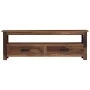 Mueble de TV de madera maciza 118x30x40 cm by , TV Furniture - Ref: Foro24-247715, Price: 243,42 €, Discount: %