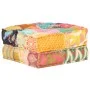 Puf patchwork de tela 60x70x36 cm de , Cojines para sillas y sofás - Ref: Foro24-287707, Precio: 155,34 €, Descuento: %