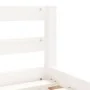 Estructura cama infantil y cajones madera pino blanco 80x160 cm von , Kinderbetten und Betten für Kinder - Ref: Foro24-834445...