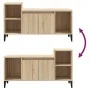 Mueble para TV madera contrachapada roble Sonoma 100x35x55 cm by , TV Furniture - Ref: Foro24-821183, Price: 70,92 €, Discoun...