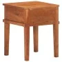 Mesita de noche de madera maciza de acacia 40x40x50 cm von , Nachttische - Ref: Foro24-286575, Preis: 105,85 €, Rabatt: %
