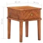 Mesita de noche de madera maciza de acacia 40x40x50 cm von , Nachttische - Ref: Foro24-286575, Preis: 105,85 €, Rabatt: %