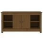 Mueble de TV madera maciza de pino marrón miel 103x36,5x52 cm von , TV-Möbel - Ref: Foro24-814577, Preis: 72,45 €, Rabatt: %