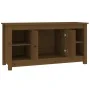 Mueble de TV madera maciza de pino marrón miel 103x36,5x52 cm von , TV-Möbel - Ref: Foro24-814577, Preis: 72,45 €, Rabatt: %