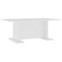 Mesa de centro de madera contrachapada blanco 103,5x60x40 cm by , Coffee table - Ref: Foro24-806840, Price: 44,99 €, Discount: %