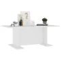Mesa de centro de madera contrachapada blanco 103,5x60x40 cm by , Coffee table - Ref: Foro24-806840, Price: 44,99 €, Discount: %