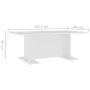 Mesa de centro de madera contrachapada blanco 103,5x60x40 cm by , Coffee table - Ref: Foro24-806840, Price: 44,99 €, Discount: %