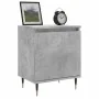 Mesitas de noche 2 uds madera gris hormigón 40x30x50 cm de , Mesitas de noche - Ref: Foro24-826821, Precio: 64,25 €, Descuent...