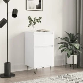 Aparador madera de ingeniería blanco 40x35x70 cm by , Sideboards - Ref: Foro24-831148, Price: 48,68 €, Discount: %