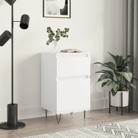 Aparador madera de ingeniería blanco 40x35x70 cm de , Aparadores - Ref: Foro24-831148, Precio: 48,65 €, Descuento: %