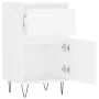 Aparador madera de ingeniería blanco 40x35x70 cm de , Aparadores - Ref: Foro24-831148, Precio: 48,65 €, Descuento: %