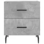 Mesita noche 2 uds madera ingeniería gris hormigón 40x35x47,5cm de , Mesitas de noche - Ref: Foro24-827349, Precio: 88,08 €, ...