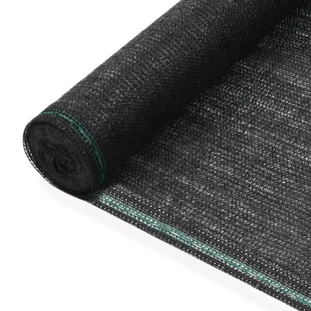 Toldo para pista de tenis HDPE 1,6x100 m negro de , Redes de tenis - Ref: Foro24-45269, Precio: 91,62 €, Descuento: %